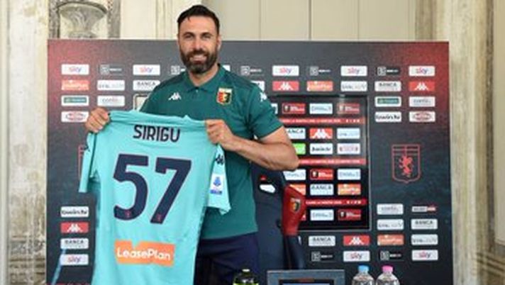 Sirigu, il nuovo numero 57 del Genoa: “Continuo la mia carriera in una squadra storica” Sirigu, il nuovo numero 57 del Genoa: “Continuo la mia carriera in una squadra storica”