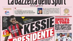 Prima Pagina, La Gazzetta dello Sport: “Kessie il presidente, Lukaku il capo. Piano Dybala: alla Juve serve la Joya e Pirlo fissa le tappe”.