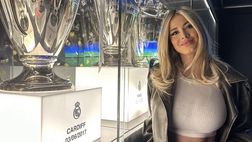 Diletta in posa con i trofei del Real, ma sui social spunta la finale di Kiev del suo Karius…