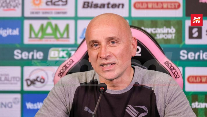 Pisa-Palermo: sabato 30 marzo mister Corini in conferenza stampa  Palermo calcio