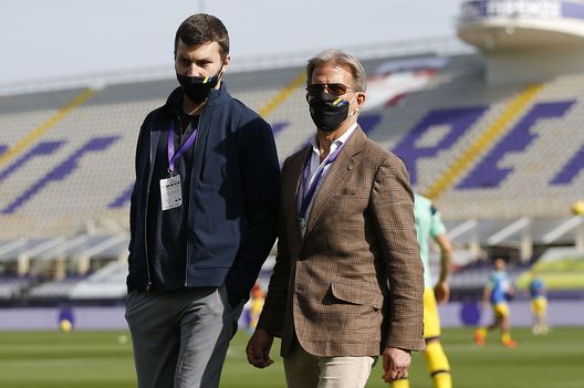 FLORENCE, ITALY - MARCH 07: Kyle Krause president of Parma Calcio during the Serie A match between ACF Fiorentina and Parma Calcio at Stadio Artemio Franchi on March 7, 2021 in Florence, Italy. (Photo by Gabriele Maltinti/Getty Images) FLORENCE, ITALY - MARCH 07: Kyle Krause president of Parma Calcio during the Serie A match between ACF Fiorentina and Parma Calcio at Stadio Artemio Franchi on March 7, 2021 in Florence, Italy. (Photo by Gabriele Maltinti/Getty Images)