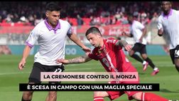 Monza-Cremonese, ecco la maglia speciale indossata dagli ospiti | VIDEO