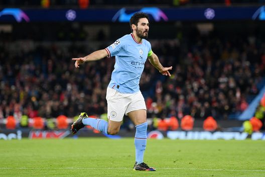 Ilkay Gundogan, centrocampista del Manchester City (getty images)