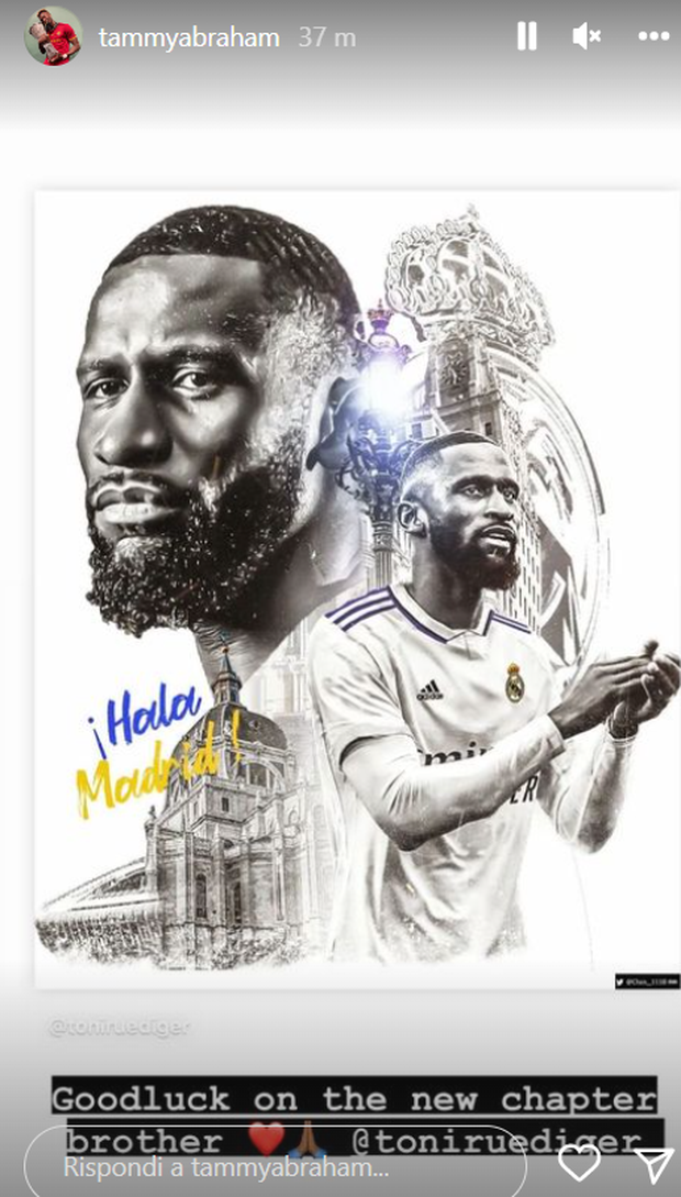 Ufficiale Rudiger al Real Madrid, Abraham: “Buona fortuna per questo nuovo capitolo”- immagine 2