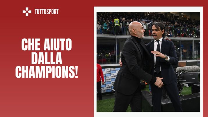 Pioli e Inzaghi, allenatori Milan e Inter