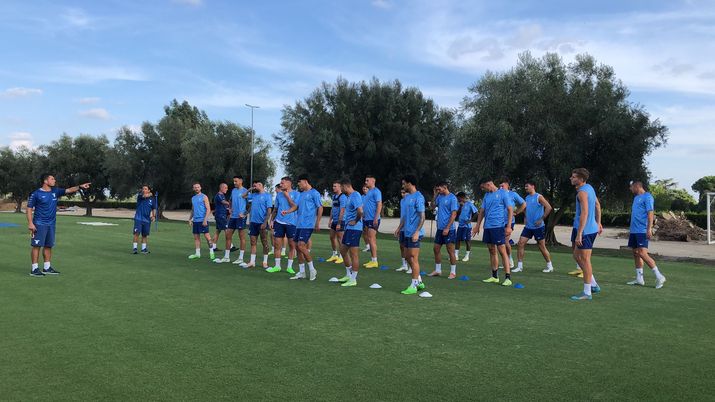 Allenamento Lazio a Formello