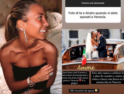 Lady Morata annuncia: “Quest’anno per il nostro anniversario mi rivestirò da…” Lady Morata annuncia: “Quest’anno per il nostro anniversario mi rivestirò da…”