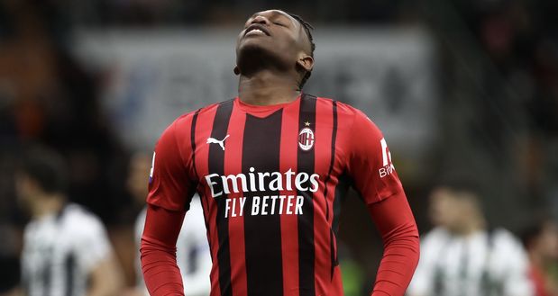 Rafael Leao (attaccante AC Milan) durante Milan-Udinese 1-1 (Serie A 2021-2022) | News (Getty Images) Rafael Leao AC Milan