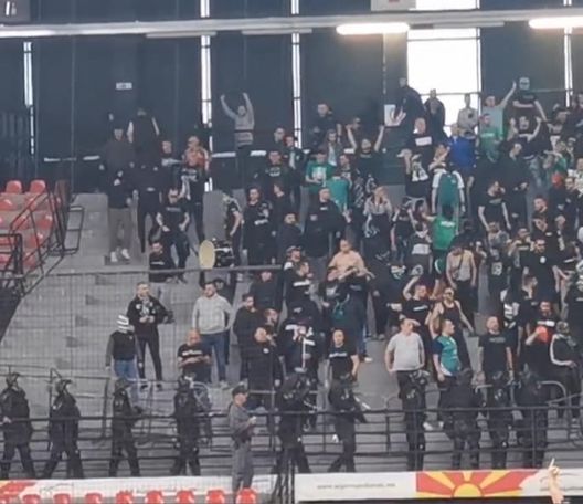 Skopje derby di pallamano, ultras Pelister Bitola danno via ai disordini- immagine 4