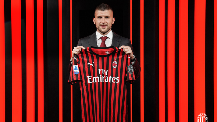 Ante Rebic, nuovo acquisto del Milan (credits: acmilan.com) 