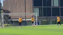 VIDEO FCIN1908 / Rifinitura Inter pre-Barça ad Appiano, l’allenamento dei portieri