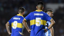Boca Juniors, rissa tra Zambrano e Benedetto: puniti dal club con 2 gare di stop