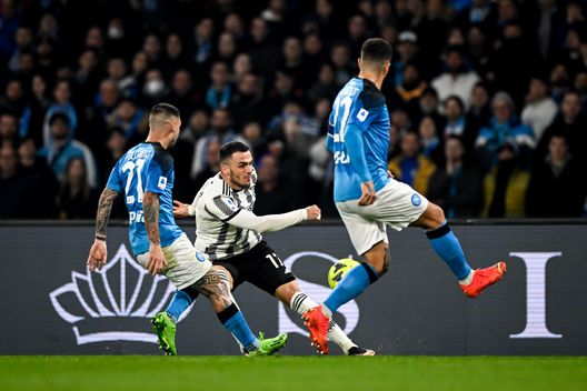 (Photo by Daniele Badolato - Juventus FC/Juventus FC via Getty Images) politano napoli juventus