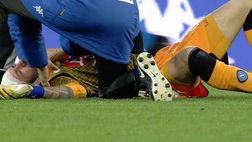 Ospina, immagini da brividi: a terra con sguardo spento e bocca aperta. Salterà la nazionale