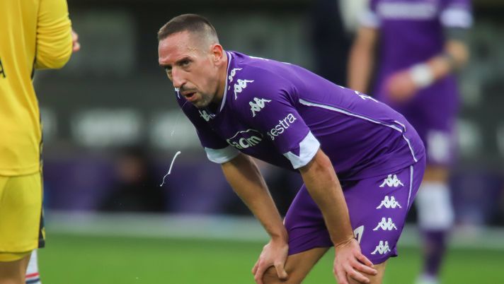 GERMOGLI PH: 3 GENNAIO 2021 FIRENZE STADIO ARTEMIO FRANCHI SERIE A FIORENTINA VS BOLOGNA NELLA FOTO RIBERY 