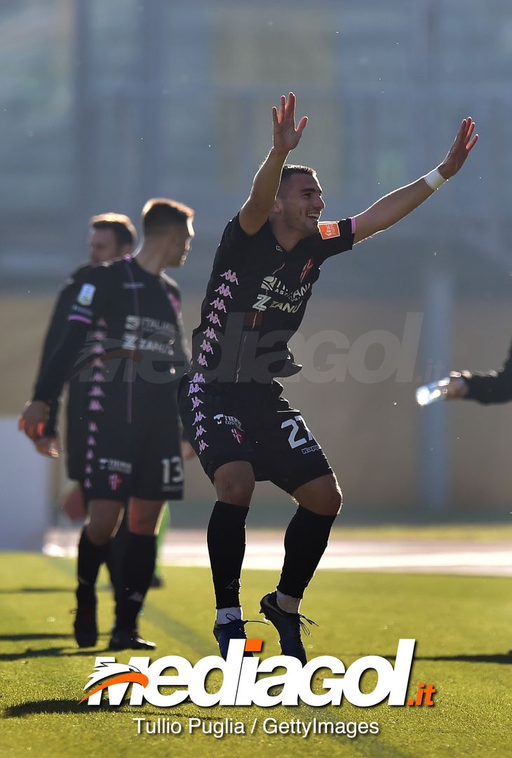  during the Serie B match between Padova and US Citta di Palermo t Stadio Euganeo on December 8, 2018 in Padova, Italy. 