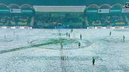Ecco come è fatto il vero inverno: lo Slask Wroclaw sul campo di Leczna…