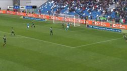 Sassuolo-Napoli 0-0, gol annullato a Callejon al 5′: il VAR conferma fuorigioco