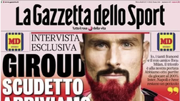 Prima Pagina, La Gazzetta dello Sport: “Il Mondiale tifa Italia. Inter-Dybala”