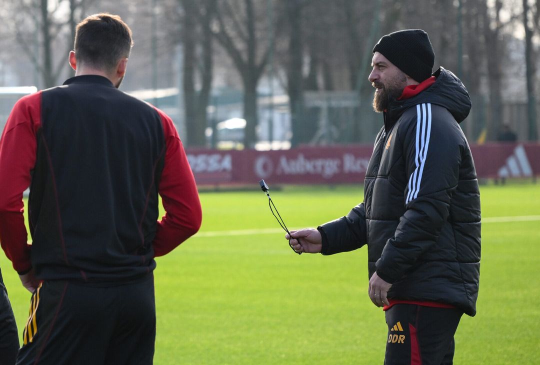 Roma, l’ultimo allenamento prima della partenza per Riyad – FOTOGALLERY- immagine 1