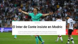 Sport – Inter, Conte ha chiesto Modric a giugno. E stavolta il Real lo lascia andare