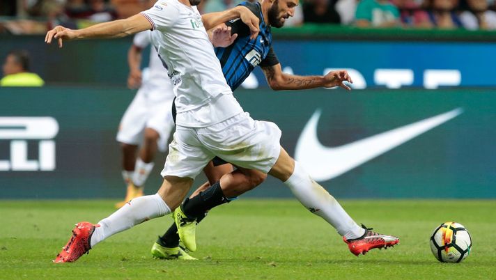 Davide Astori of ACF Fiorentina  