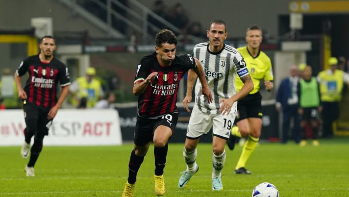 Brahim Díaz (attaccante AC Milan), qui durante Milan-Juventus 2-0 (Serie A 2022-2023) | News (Getty Images) Brahim Díaz AC Milan Milan-Juventus 2-0 Serie A 2022-2023