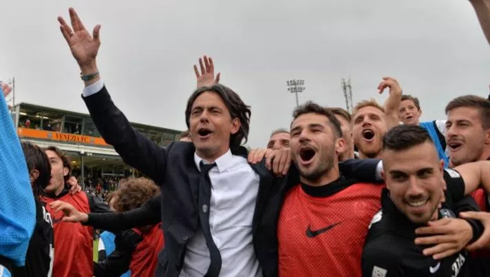 Filippo Inzaghi riporta il Venezia in Serie B (credits: foxsports.it)