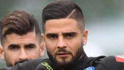 Napoli, Insigne in campo con due orecchini super