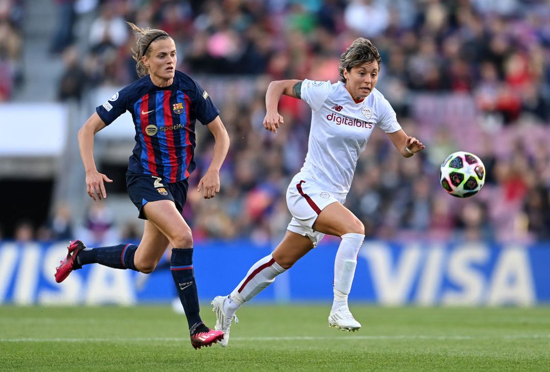 Women’s Champions League, Barcellona-Roma 5-1 – FOTO GALLERY - immagine 12