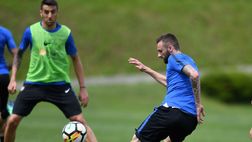 Brozovic tace sui social e si fa sentire in partitella. Ecco il gol che ha segnato oggi