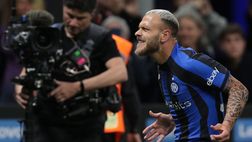 Inter, il gol arriva dal più nerazzurro. Dimarco annulla Kostic e lancia la sfida al Milan