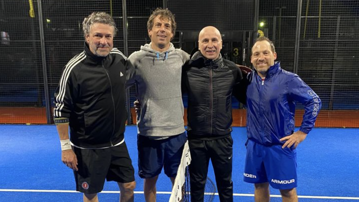 Palermo, Corini si dà al…padel! Il match con Angelo Morello in vista del pre derby  palermo