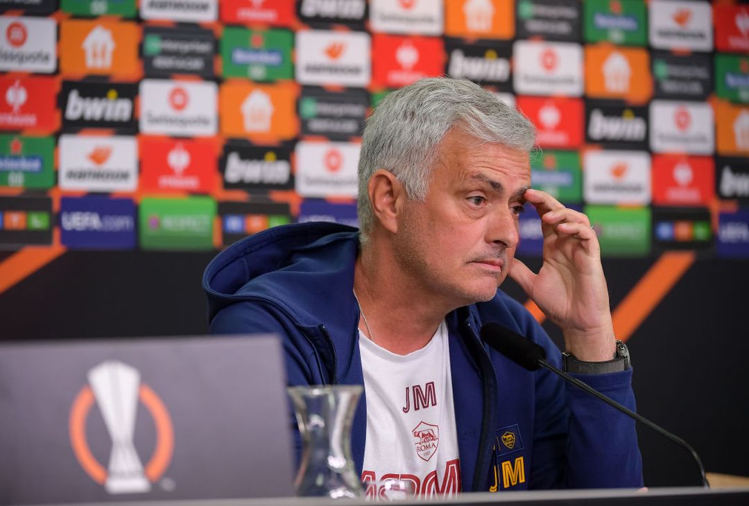 Bayer-Roma, la conferenza stampa di Mourinho e Matic – FOTO GALLERY- immagine 1