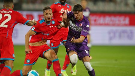 GERMOGLI PH: 3 OTTOBRE 2021 FIRENZE STADIO ARTEMIO FRANCHI SERIE A FIORENTINA VS NAPOLI NELLA FOTO VLAHOVIC GERMOGLI PH: 3 OTTOBRE 2021 FIRENZE STADIO ARTEMIO FRANCHI SERIE A FIORENTINA VS NAPOLI NELLA FOTO VLAHOVIC