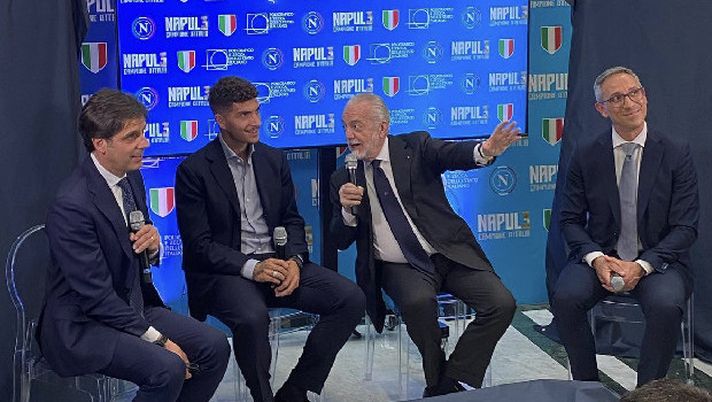 De Laurentiis: “Lo scudetto simboleggia la rinascita di Napoli. Sul futuro di Spalletti…” - immagine 1