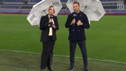 Giorgia Rossi saluta, dopo Roma-Inter, la sua amica Carlotta scomparsa a 35 anni