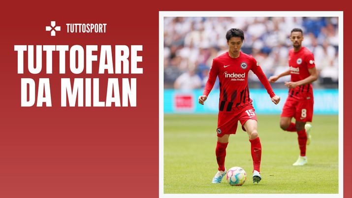 Daichi Kamada Eintracht Francoforte Calciomercato AC Milan