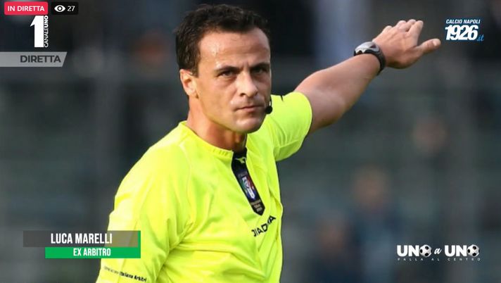 Marelli a &#8220;Uno a Uno&#8221;: &#8220;Con il VAR c&#8217;è qualcosa che non va. Mazzoleni ha sbagliato col Benevento ma non col Napoli&#8221; / VIDEO