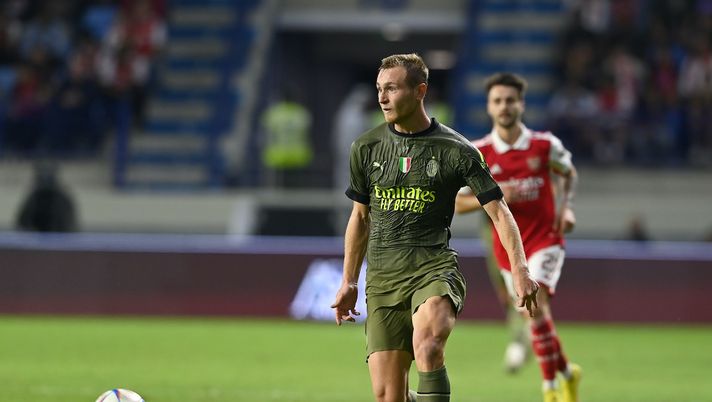 Tommaso Pobega AC Milan amichevole Arsenal-Milan 2-1 Dubai Super Cup 2022