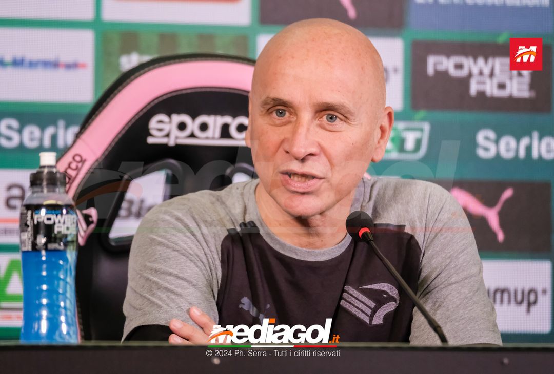 FOTO PALERMO, verso il Brescia: Eugenio Corini in conferenza stampa (GALLERY) - immagine 13