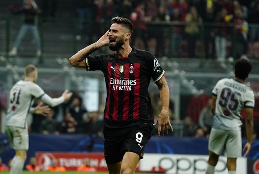 (Photo by Pier Marco Tacca/AC Milan via Getty Images) giroud