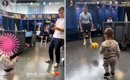 Calhanoglu porta il figlio alla Pinetina: “Idolo Lautaro” e la battuta a Sanchez- immagine 2