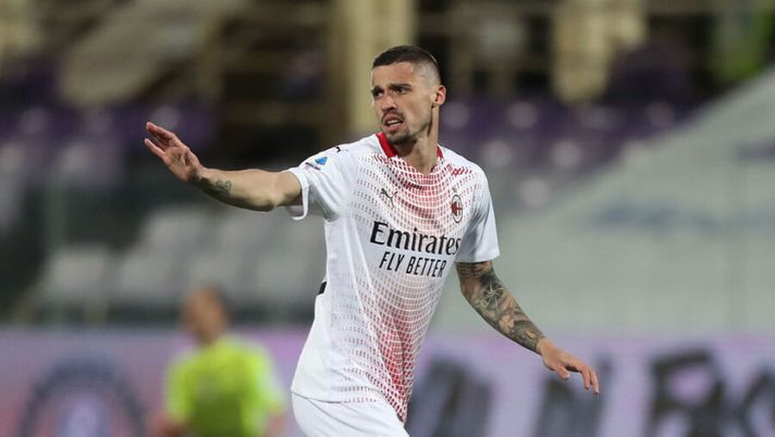 FLORENCE, ITALY - MARCH 21: Rade Krunic of AC Milan in action during the Serie A match between ACF Fiorentina and AC Milan at Stadio Artemio Franchi on March 21, 2021 in Florence, Italy. (Photo by Gabriele Maltinti/Getty Images) Le probabili formazioni: gioca Krunic! Spezia in emergenza, Nandez, Leao e Thorsby…- immagine 1