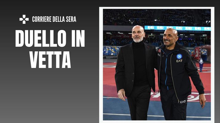 Pioli Spalletti Napoli-Milan 0-1 Serie A 2021-2022