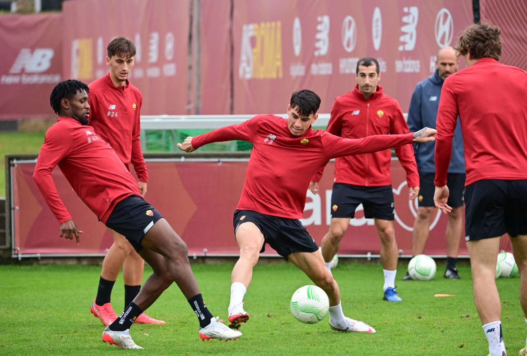 Trigoria, la rifinitura della Roma in vista del Bodo/Glimt – FOTO GALLERY - immagine 8