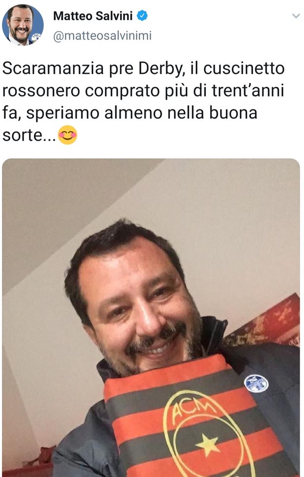 Scaramanzia Salvini... Scaramanzia Salvini...