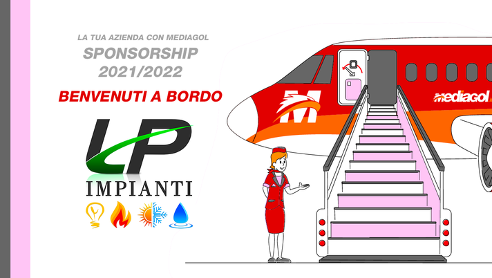 Sponsorship 2021/22: LP IMPIANTI con Mediagol per la prossima stagione 
