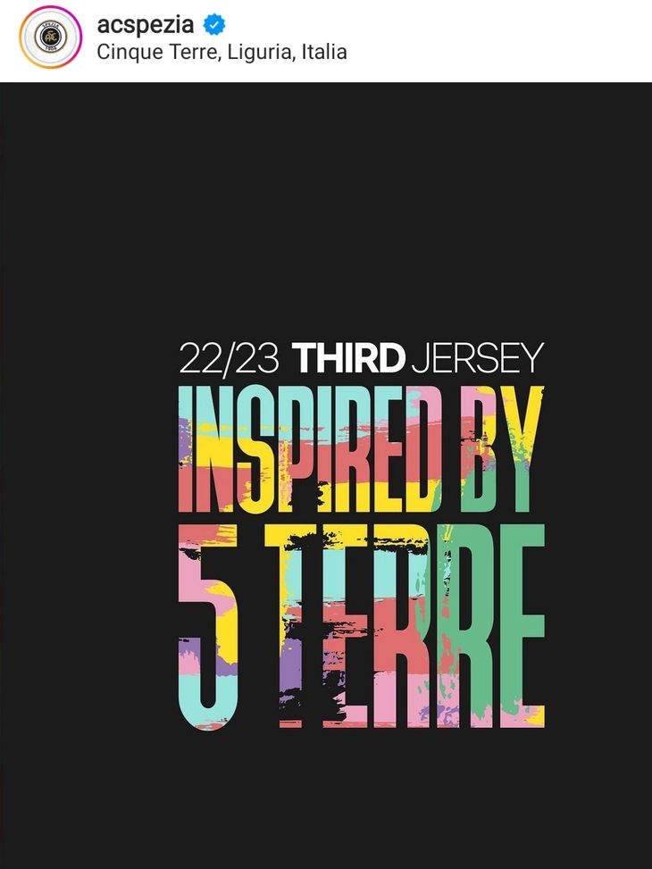 Lo Spezia omaggia le Cinque Terre con… la sua terza maglietta- immagine 2