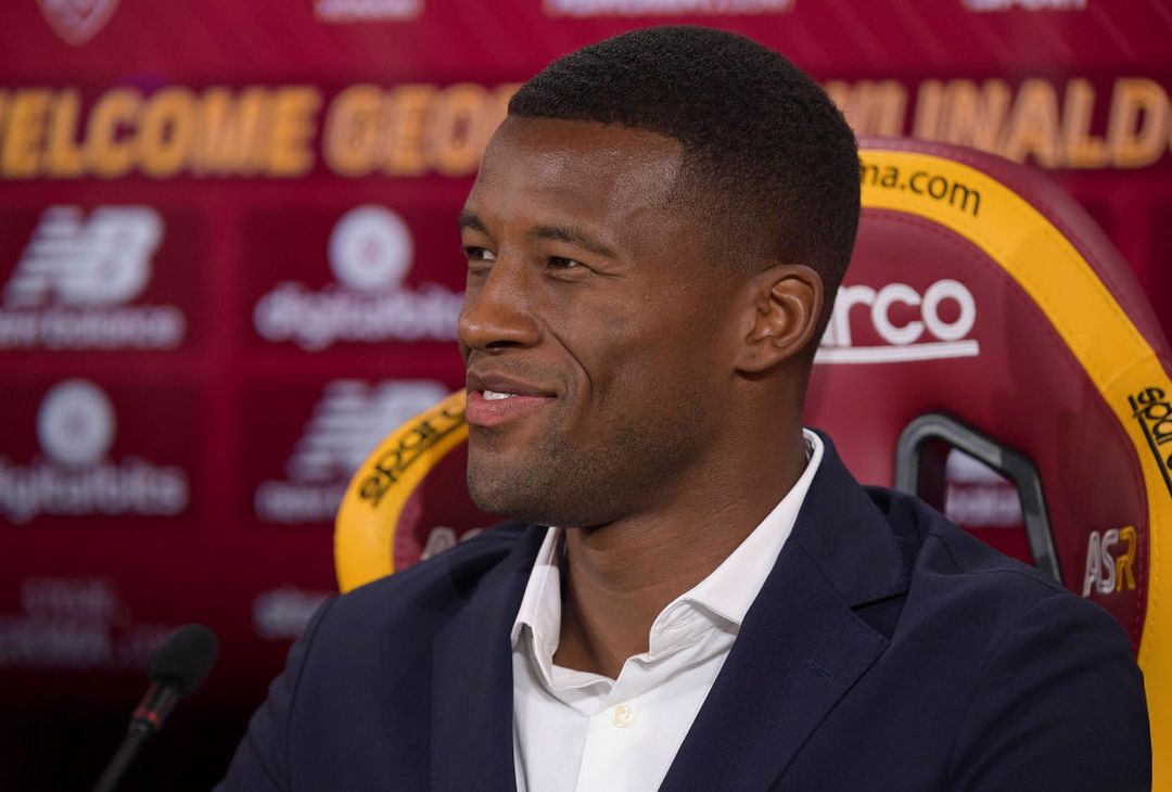 La conferenza stampa di presentazione di Wijnaldum – FOTO GALLERY - immagine 18